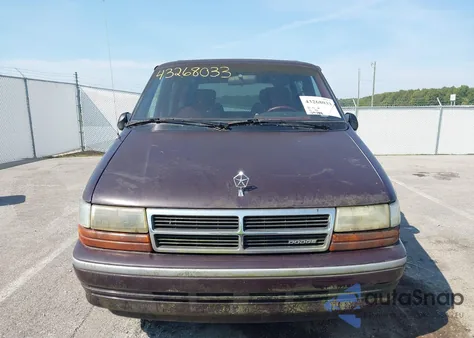1992 Dodge Grand Caravan Le из США, поврежденный, VIN 1B4GH54R6NX245409